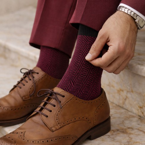 Calza corta uomo caldo cotone assortite Prisco Jack C - 3 paia