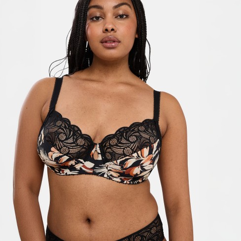 Reggiseno fantasia floreale con ferretto Sans Complexe