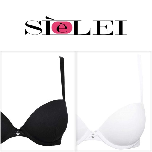 Reggiseno biologico Sièlei 1444 push-up con ferretto