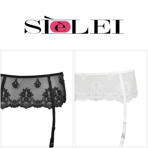 Reggicalze Sièlei 1949 glam sensuale in pizzo floreale