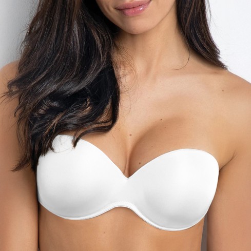 Reggiseno a fascia Sièlei 1570 senza spalline con ferretto