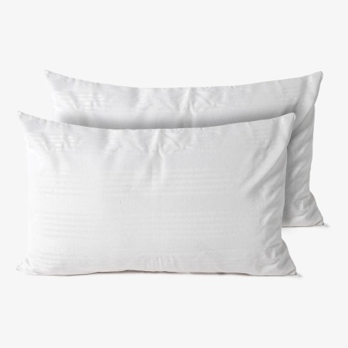 Coppia di federe rigate Sommaruga fasciato