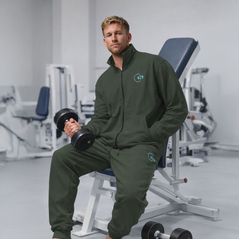 Tuta uomo full zip primaverile Superga SMS26302