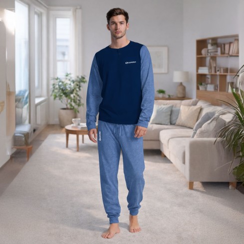 Pigiama uomo cotone leggero Superga SMS26332