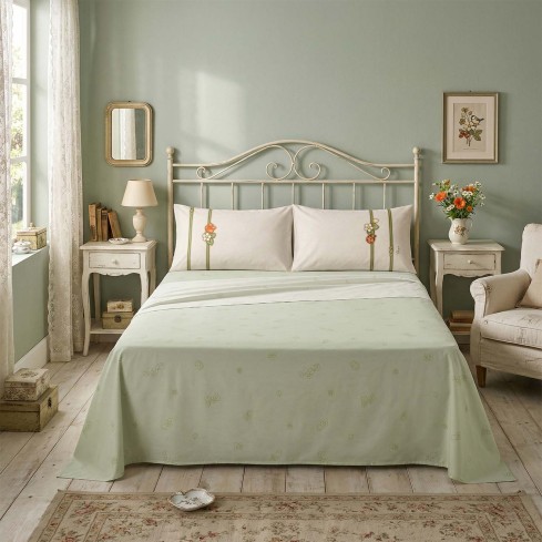 Completo letto 100% cotone Thun country bloom
