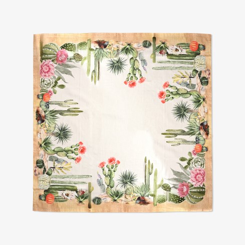 Centro tavola 100% Cotone Vingi Tiffany Dis 9 - 93 x 93