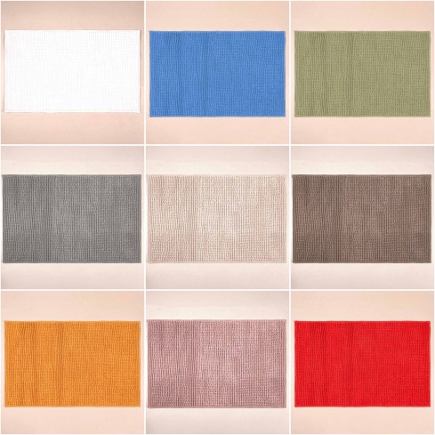 Tappeto Bagno in Ciniglia con Effetto 3D Joy Zambaiti