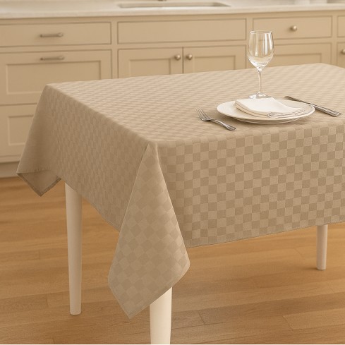 Tovaglia rettangolare antimacchia Preziosa Quadrotta made in Italy