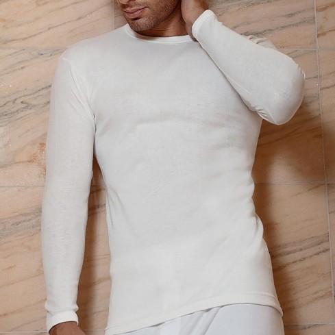 Maglia uomo Irge IRL3 cotone lana maniche lunghe 3 pezzi