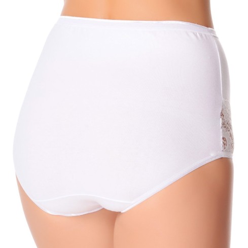 Slip culotta donna jadea 06 vita alta cotone elasticizzato 3 pezzi