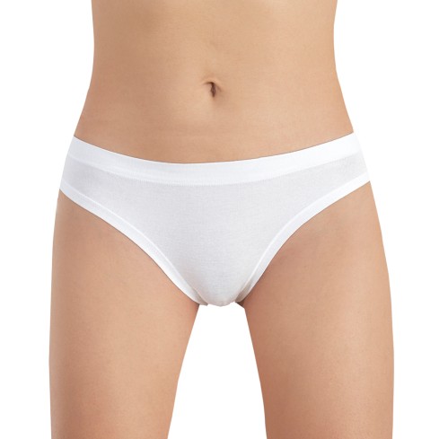 Slip vita bassa ragazza cotone elasticizzato Alvada JB1905 - 2 paia
