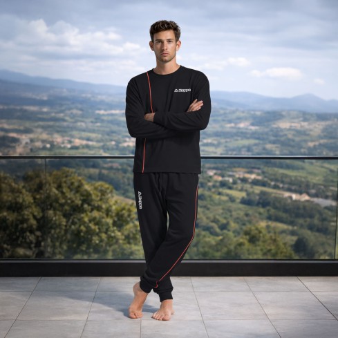 Pigiama uomo sportivo cotone primaverile Kappa KMS26108