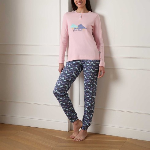 Pigiama donna caldo cotone Lovable L0EAD