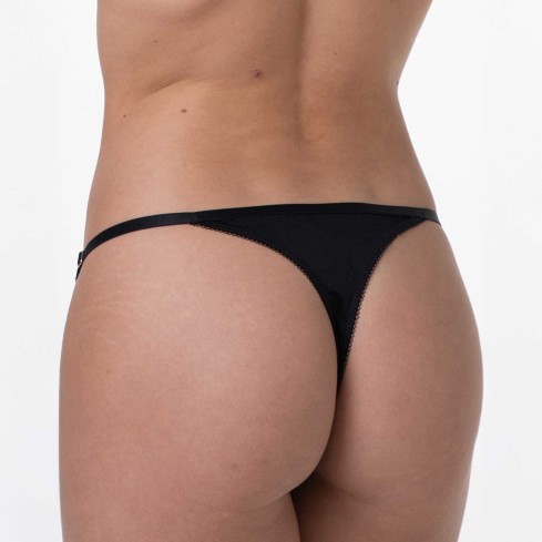 Perizoma Le Studio in pizzo nero Lovable L0EE9