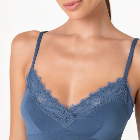 Camicia da notte in modal e pizzo Lovable L0EIB