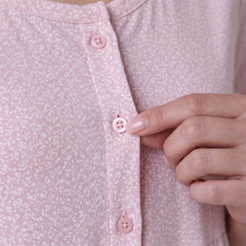 Camicia da notte estiva 100% cotone Lovable L0EQO