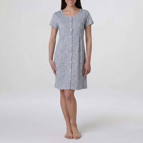 Camicia da notte aperta fantasia floreale Lovable L0EQO