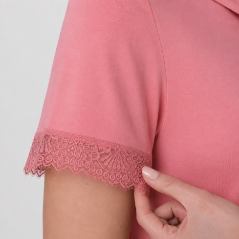 Pigiama donna corto maglia aperta in modal Lovable L0ETH