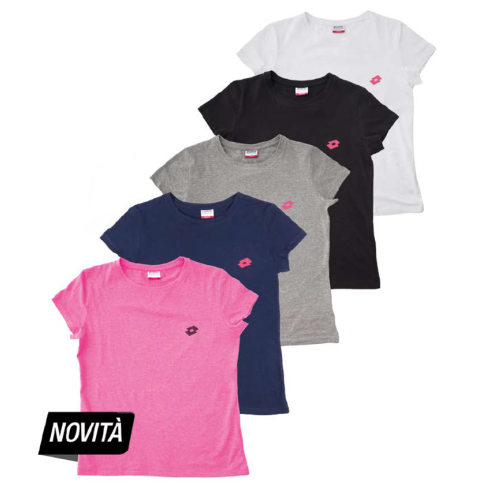 T-shirt mezza manica sportiva Lotto LA1011 cotone