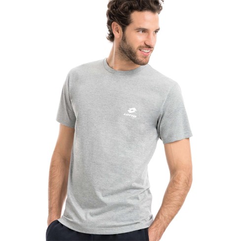 T-shirt maglia uomo Lotto LA1100 mezza manica cotone