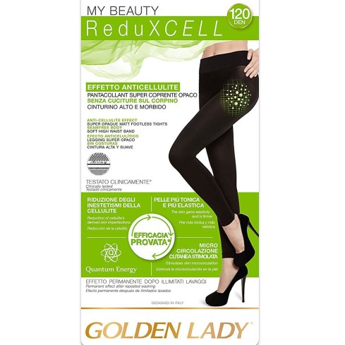 Leggings Golden lady 120 den anticellulite microfibra