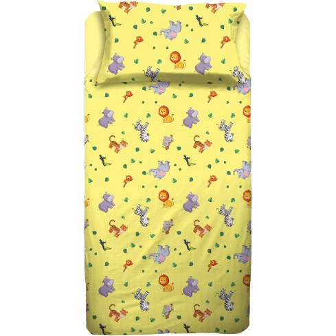 Completo Letto Singolo 100% cotone Jolly Jungle