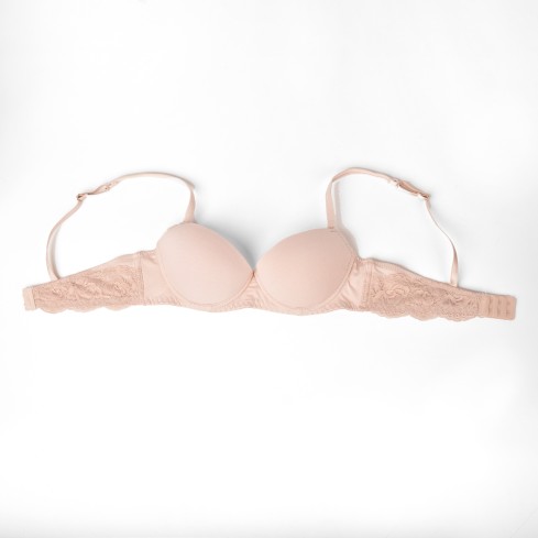 Reggiseno balconcino Love and Bra Lole in cotone elasticizzato con ferretto