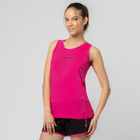 Pigiama donna corto sportivo cotone Lotto LP5255