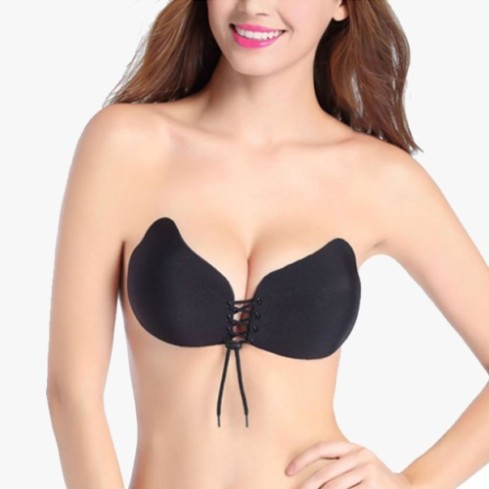Reggiseno invisibile coppe adesive Iyali Lucia schiena scoperta