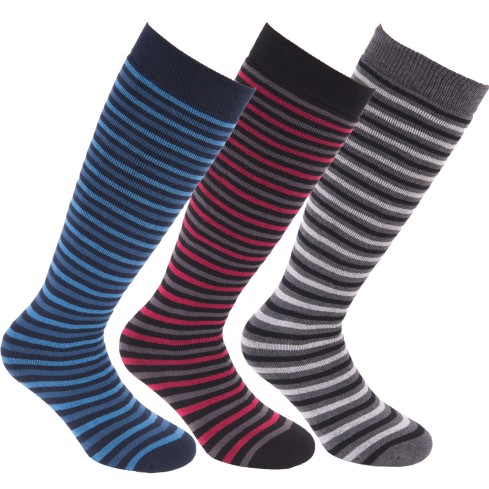 calze rigate in pile