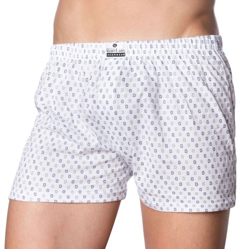 Boxer da uomo in maglina cotone Marc Luis 323 fantasia chiari