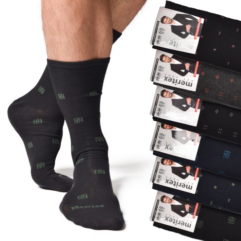 Ciocca Calze Uomo Lunghe COLOR DOTS Paia Calze Uomo Lunghe