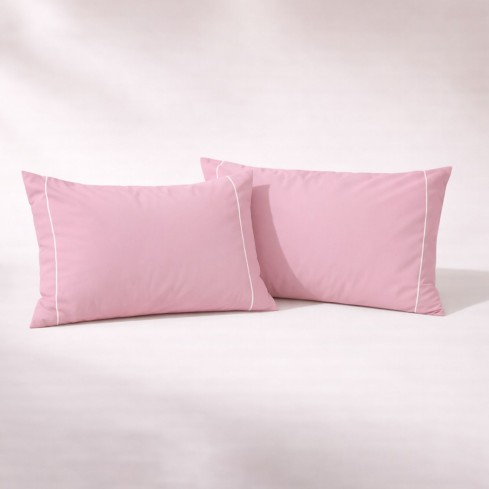 Coppia di federe 100% cotone Preziosa Monza