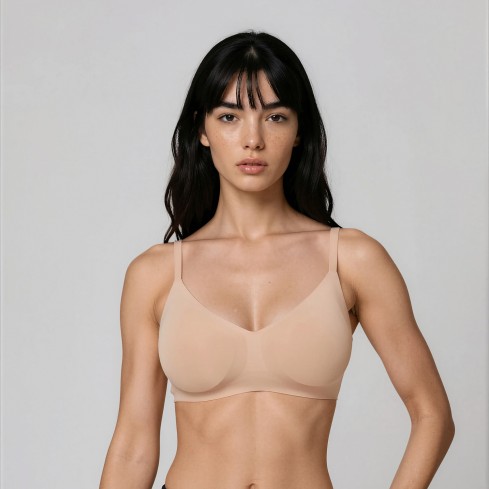 Reggiseno a bralette imbottitura graduata taglio laser Jadea Nuvola