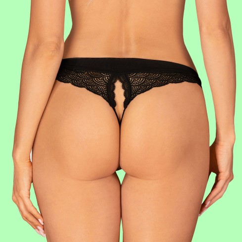 Sexy panties crotchless cavallo aperto Obsessive Chemeris 