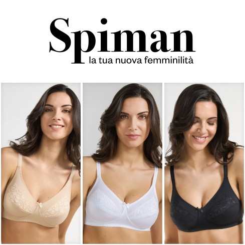 Reggiseno Spiman 289 senza ferretto tessuto contenitivo