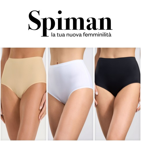 Guaina donna Spiman 3151 vita alta effetto invisibile
