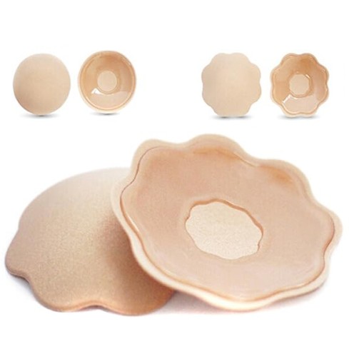 Copri capezzoli adesivi Iyali Patrizia in tessuto 4 pz