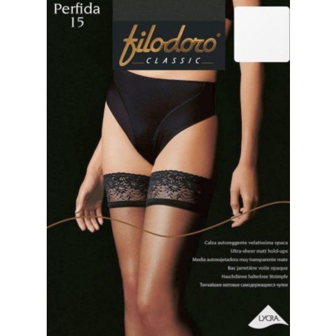 Autoreggenti donna Filodoro Perfida 15 denari 1 paio