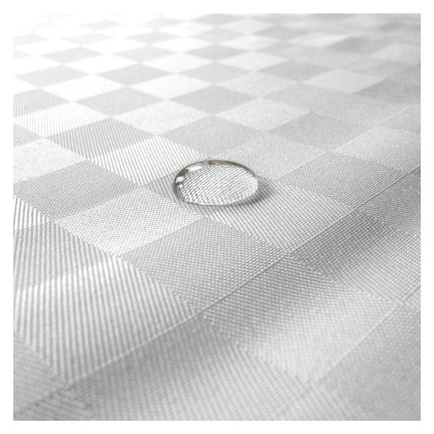 Tovaglia antimacchia Preziosa Quadrotta tonda tinta unita made in Italy