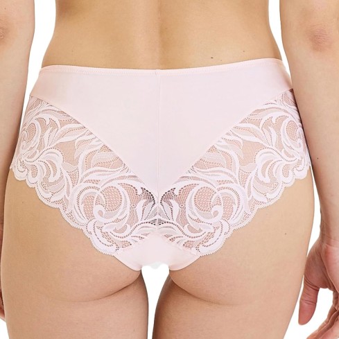 Slip donna vita alta pizzo e microfibra Sans Complexe 61PAO67