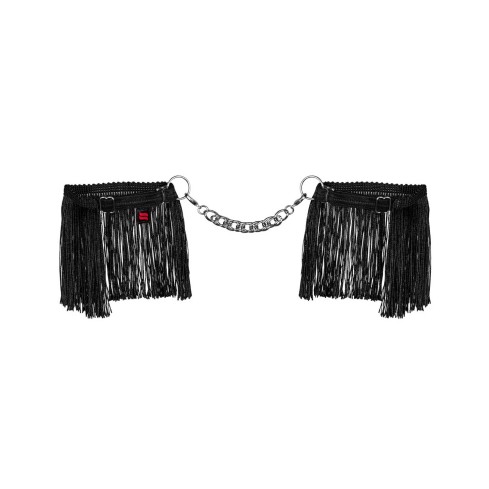 Manette sexy regolabili con catena removibile Obsessive Sherila