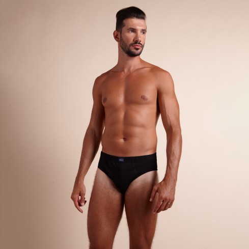 Slip uomo cotone elasticizzato Snelly U101E 6 pz