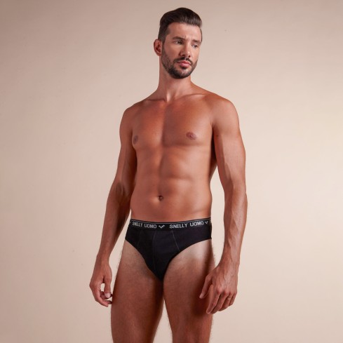 Slip uomo cotone elasticizzato Snelly U111E 6 paia