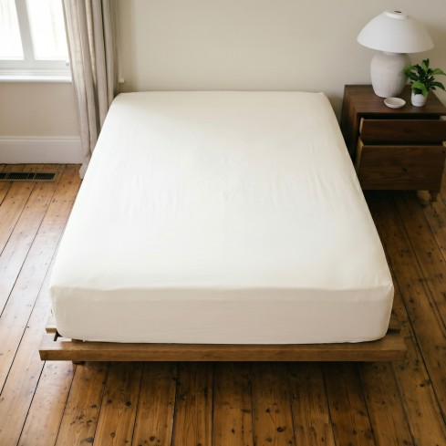 Coprimaterasso 100% cotone naturale Biancaluna coliber