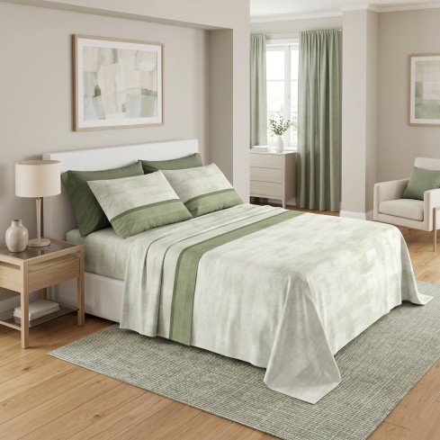Completo letto 100% cotone Zambaiti switch plein
