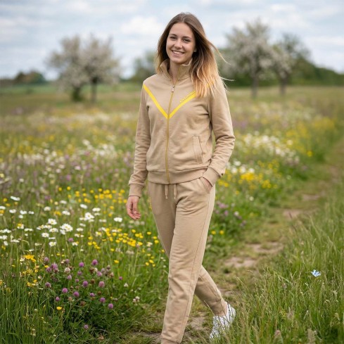 Tuta donna full zip primaverile Superga SWS26402