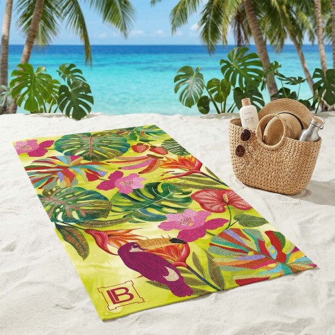 Telo mare fantasia tropicale Laura Biagiotti travel floria B