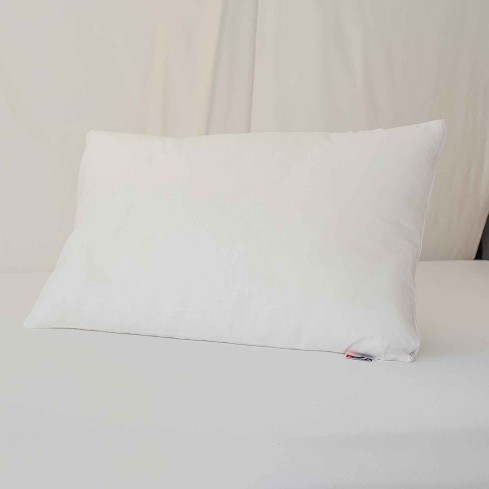 Guanciale atossico e anallergico puro cotone Aquarius Biancaluna