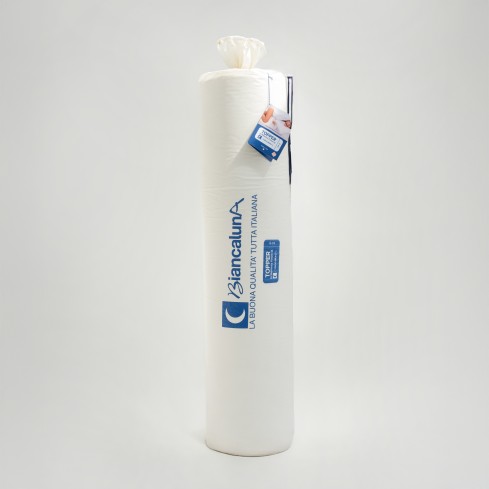 Topper Biancaluna Memory 6cm 2 piazze made in Italy